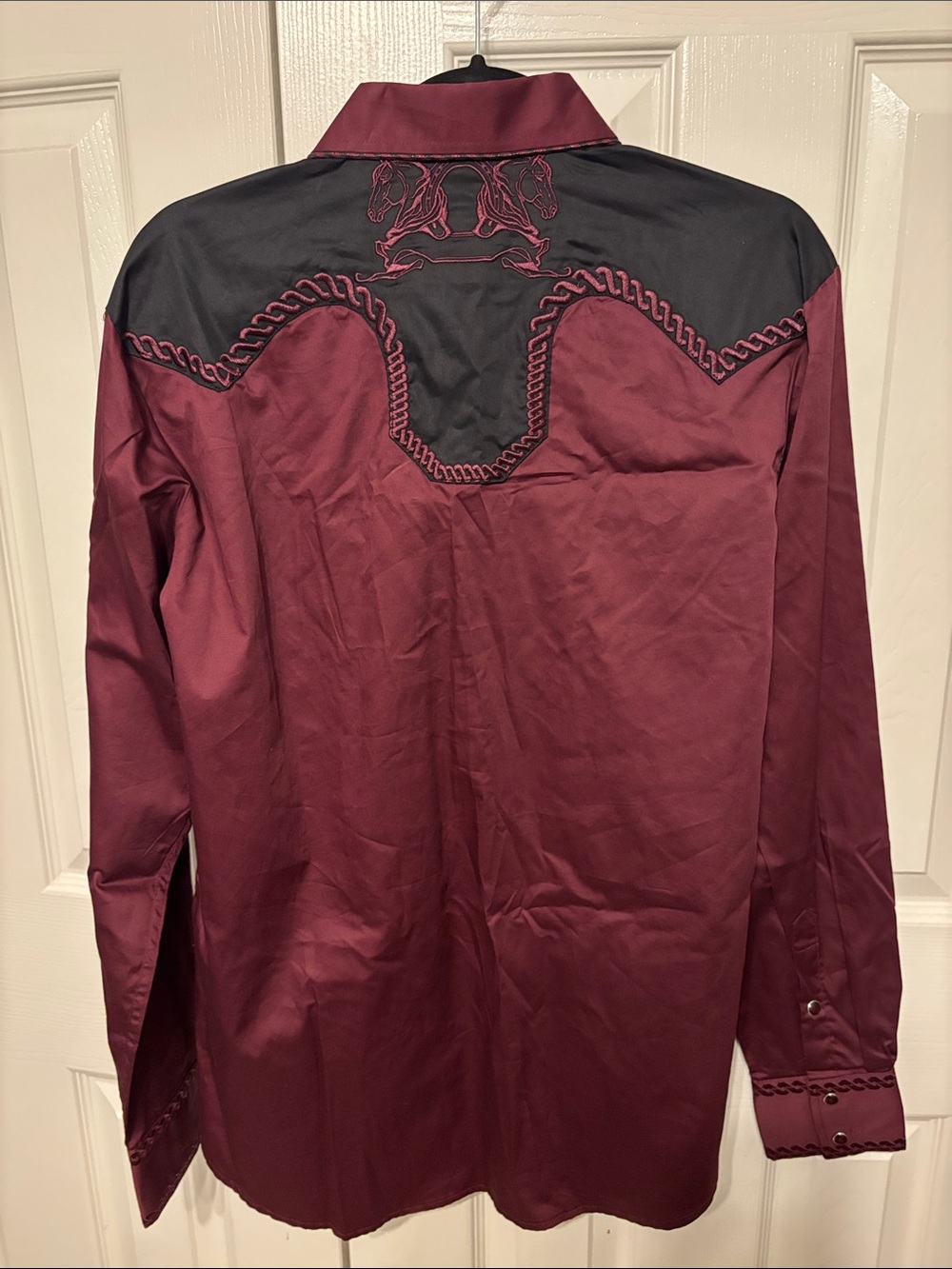 Montero Embroidered Yoke Western Shirt - Picture 6 of 10